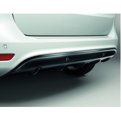 Ford B-Max hátsó lökhárítóvédő fekete /Diffúzor/