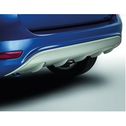 Ford B-Max hátsó lökhárítóvédő ezüst /Diffúzor/