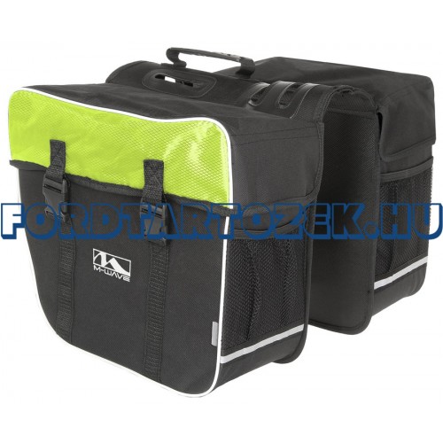 Kerékpáros túratáska M-Wave 2 részes - zöld